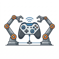 Bimanual Robot Control with Game Controller